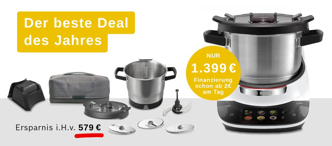 Bosch Cookit All-in Deal für 1.399 €