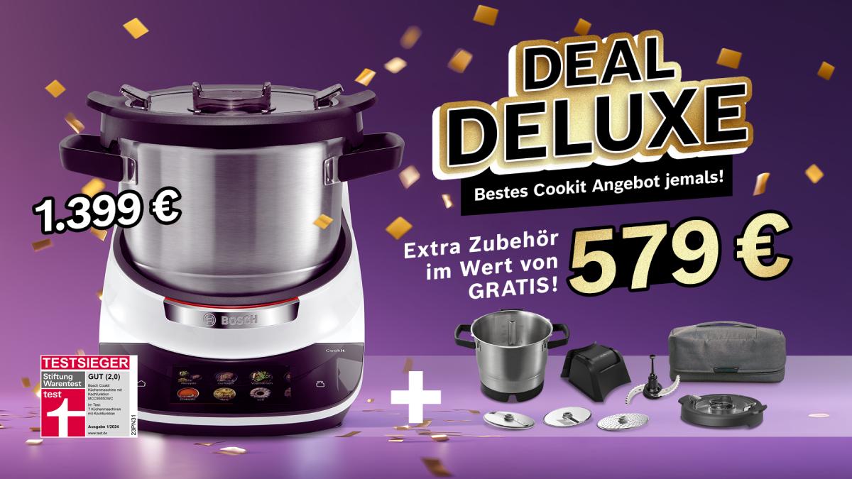Bosch Cookit All-in Deluxe Deal für 1.399 €